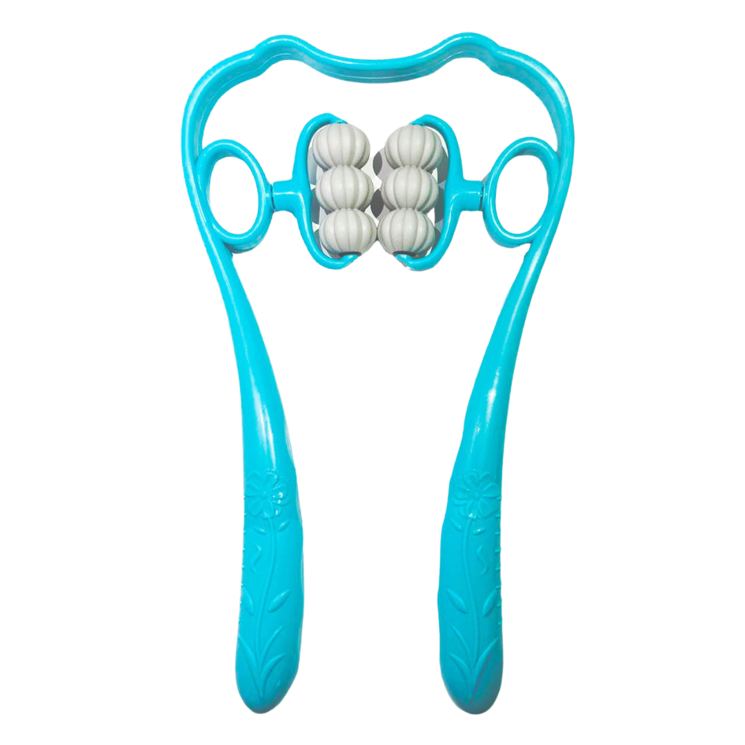 NECK ROLLER MASSAGER BLUE